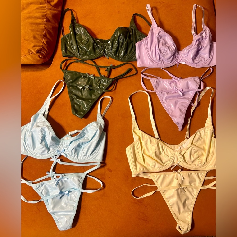 SHEIN bra and thong set bundle